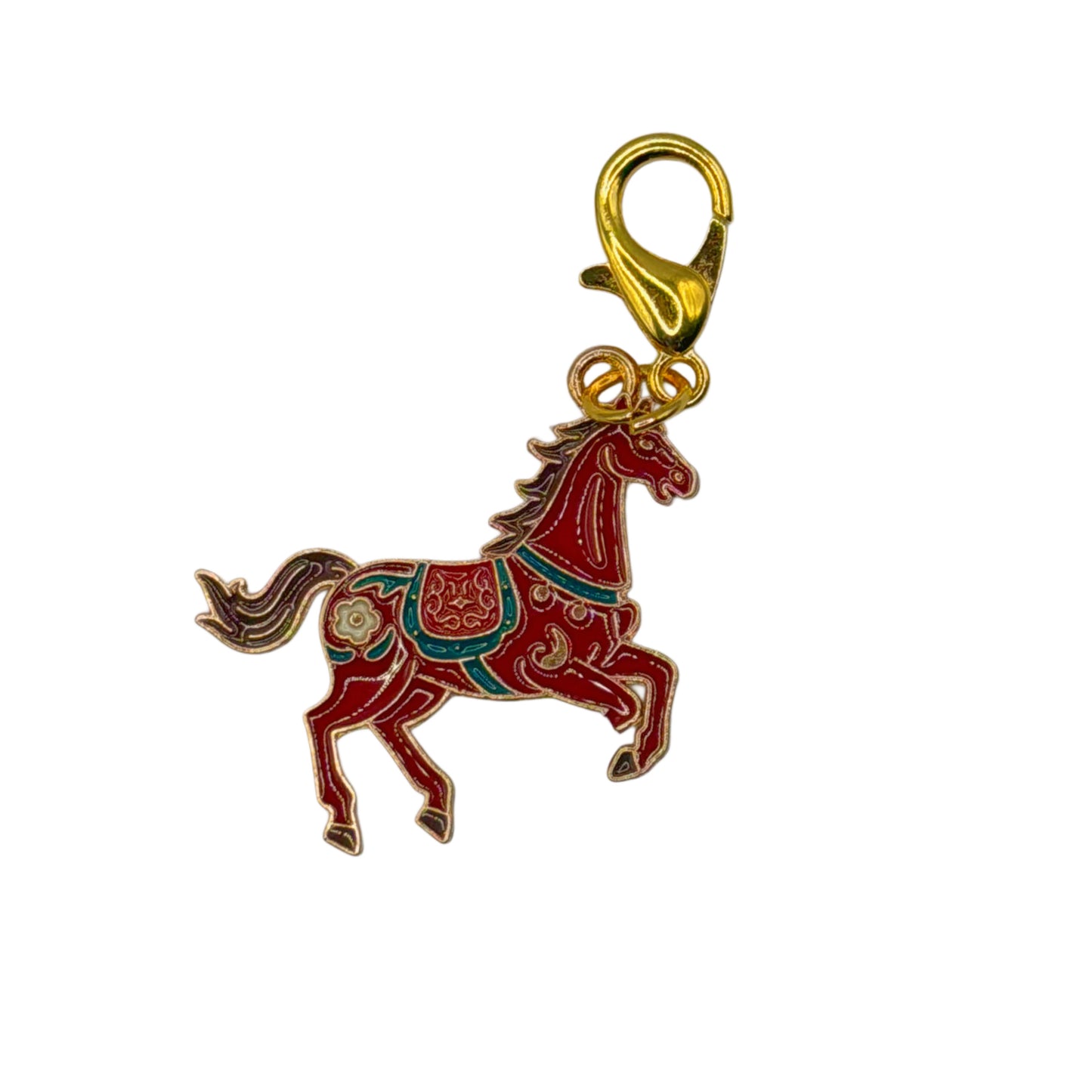 Mini Lunar Keychains - Fire Horse
