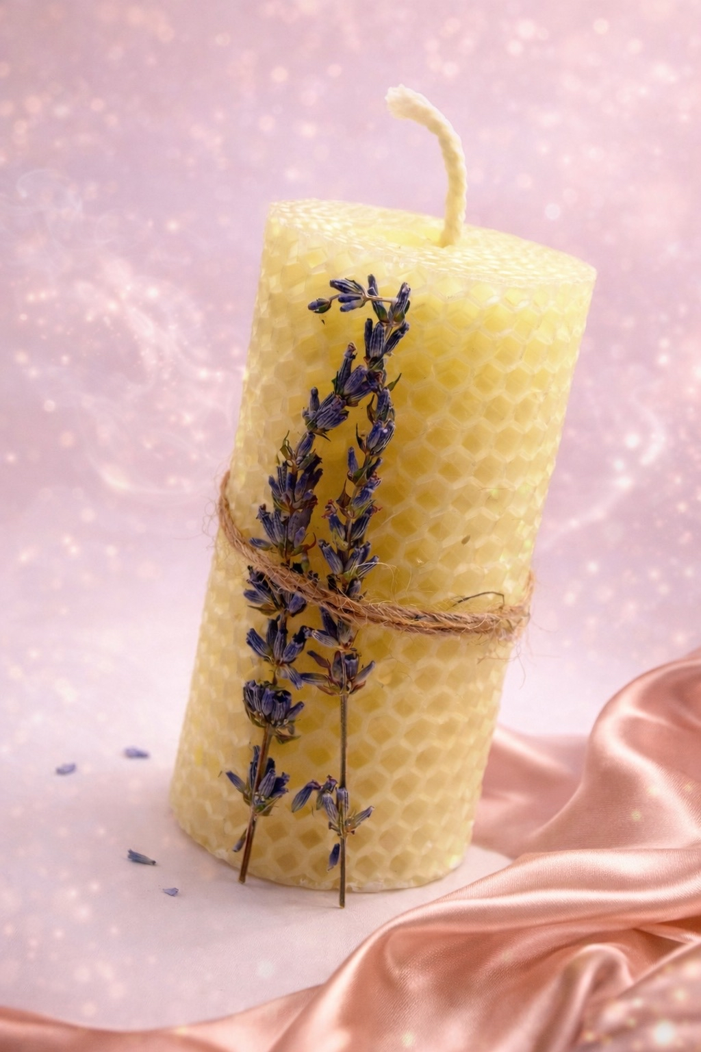 Venusian Beeswax Candle