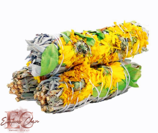 Sunflower Sage Smudge Stick