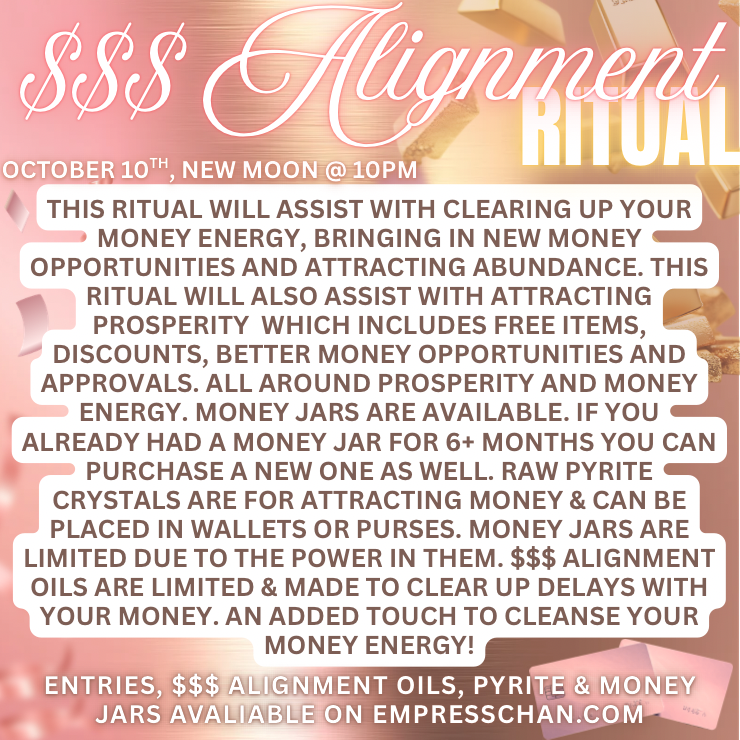 $$$ Alignment Ritual