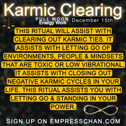 Karmic Clearing Energy Work